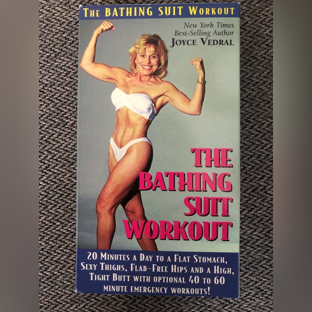 The Bathing Suit Workout VHS tape by Joyce Vedral